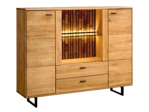 Nowoczesna Komoda z Lamelami Prego