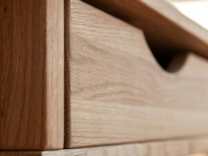 miniaturka Wąska Dębowa Szafa Selesta