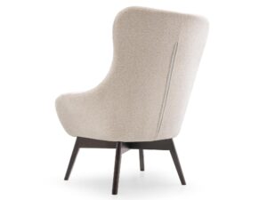 miniaturka Klasyczny Fotel z Drewnianymi Nogami Cascade