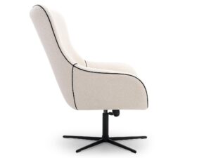 miniaturka Obrotowy Fotel Celeste na Metalowych Nogach