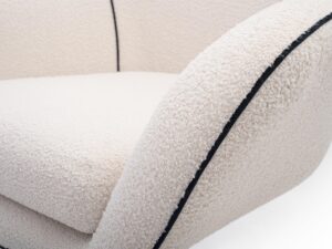 miniaturka Obrotowy Fotel Celeste na Metalowych Nogach