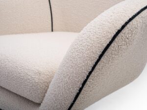 miniaturka Obrotowy Fotel Celeste na Metalowych Nogach