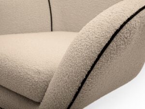 miniaturka Obrotowy Fotel Celeste na Metalowych Nogach