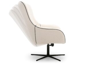 miniaturka Obrotowy Fotel Celeste na Metalowych Nogach