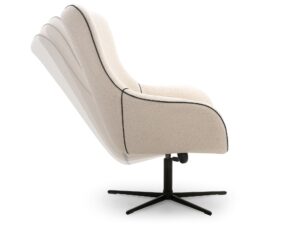 miniaturka Obrotowy Fotel Celeste na Metalowych Nogach