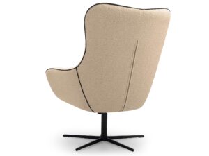 miniaturka Obrotowy Fotel Celeste na Metalowych Nogach