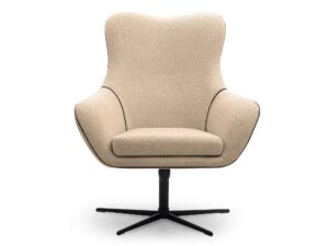 miniaturka Obrotowy Fotel Celeste na Metalowych Nogach