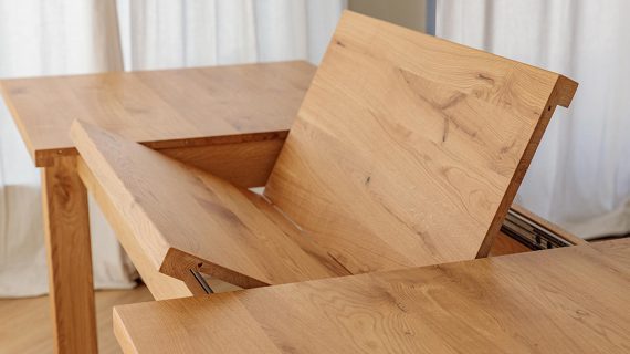 miniaturka Rozsuwany Stół Dębowy Luna