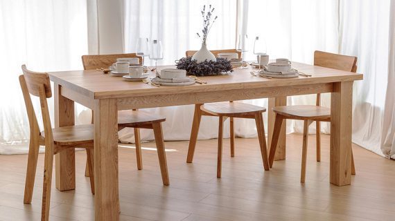 miniaturka Rozsuwany Stół Dębowy Luna