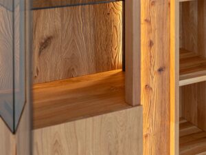 miniaturka Olejowana Dębowa Witryna Zenovia