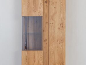 miniaturka Dębowa Witryna Zenovia z Podwójnymi Drzwiami