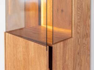 miniaturka Wąska Witryna Dębowa Zenovia