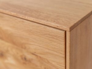 miniaturka Dębowa Szafka RTV Olejowana Zenovia