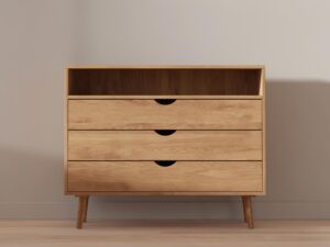 miniaturka Dębowa Klasyczna Komoda Selesta