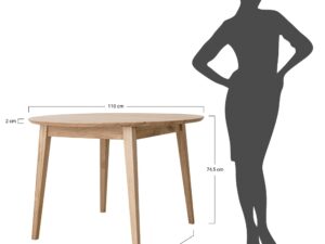 miniaturka Dębowy Stół 110 cm Oakwood