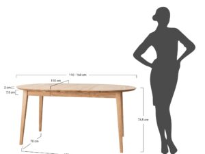 miniaturka Rozkładany Stół Dębowy Oakwood