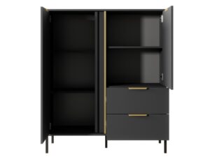 miniaturka Wysoka Komoda Zoltran Antracyt