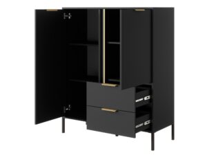 miniaturka Wysoka Komoda Zoltran Antracyt