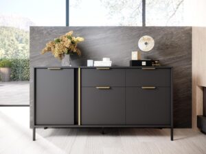 miniaturka Komoda Zoltran 153 cm Metalowe Nogi