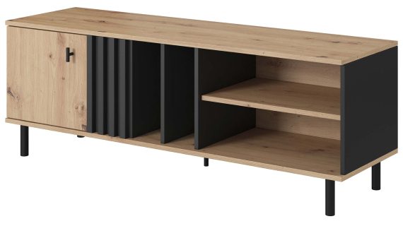 Nowoczesna Szafka RTV 138 cm Antriso Lamele