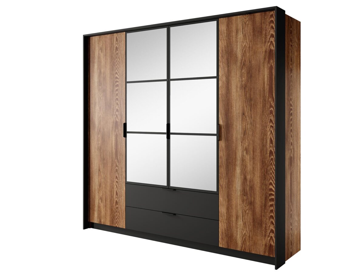 Funkcjonalna Szafa Castano z Lustrem