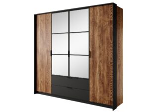 Funkcjonalna Szafa Castano z Lustrem
