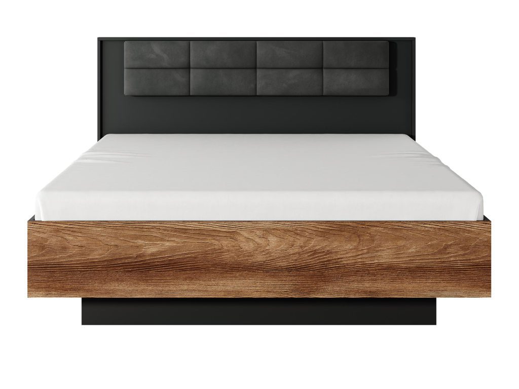 Industrialne Łóżko 160 cm Castano