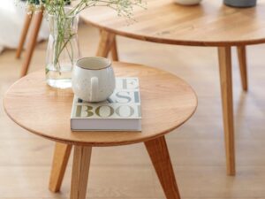 miniaturka Ława Dębowa Okrągła 50 cm Oakwood