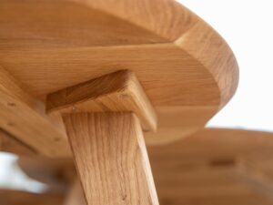 miniaturka Ława Dębowa Okrągła 50 cm Oakwood