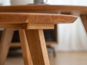 miniaturka Ława Dębowa Okrągła 50 cm Oakwood