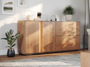 miniaturka Klasyczna Dębowa Komoda Zenovia