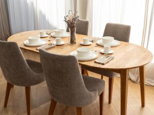 miniaturka Stół Dębowy Okrągły 90 cm Oakwood