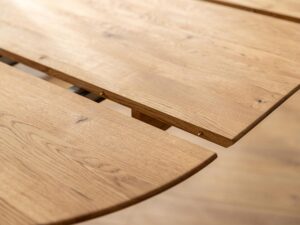 miniaturka Rozsuwany Stół Dębowy Okrągły 110 cm Oakwood