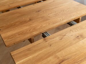 miniaturka Rozsuwany Stół Dębowy Okrągły 110 cm Oakwood