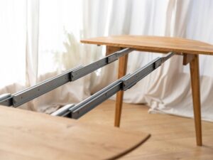 miniaturka Rozsuwany Stół Dębowy Okrągły 110 cm Oakwood