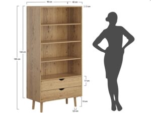 miniaturka Regał z Szufladami Selesta