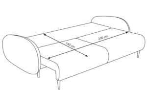 miniaturka Sofa Cloud miękka Sofa Elegancka