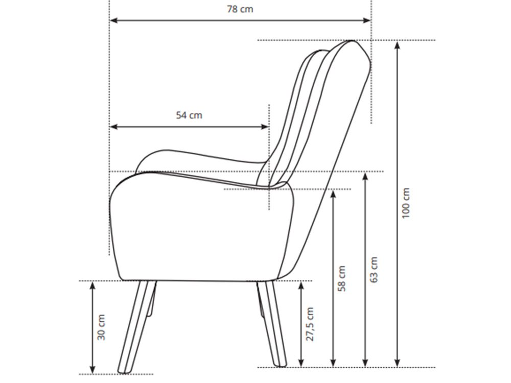 Designerski Fotel Terra do Salonu - obrazek 15