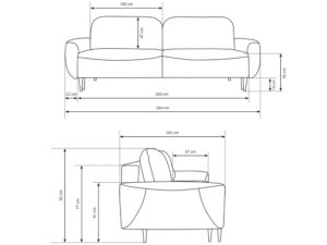 miniaturka Przestronna Sofa Verano
