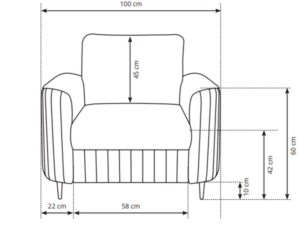 Elegancki Fotel Arcadia Idealny do Relaksu - obrazek 7