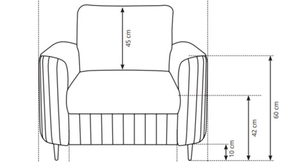 Elegancki Fotel Arcadia Idealny do Relaksu - obrazek 7