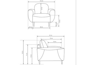 miniaturka Fotel w Stylu Boho Oasis
