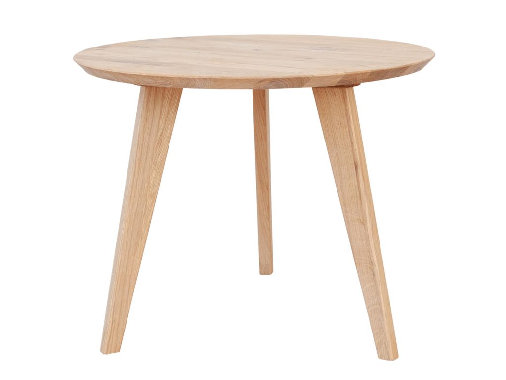 Ława Dębowa Okrągła 50 cm Oakwood