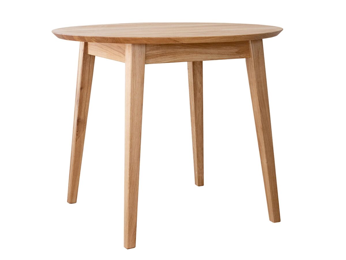 Stół Dębowy 90 cm Oakwood Okrągły