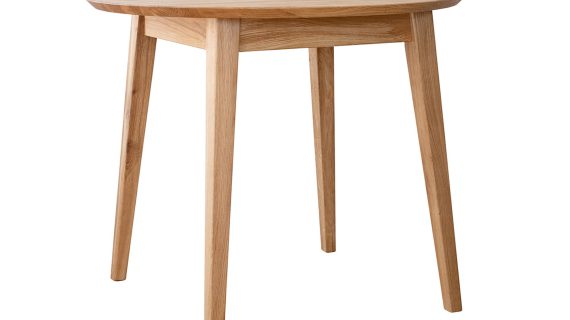 Stół Dębowy 90 cm Oakwood Okrągły