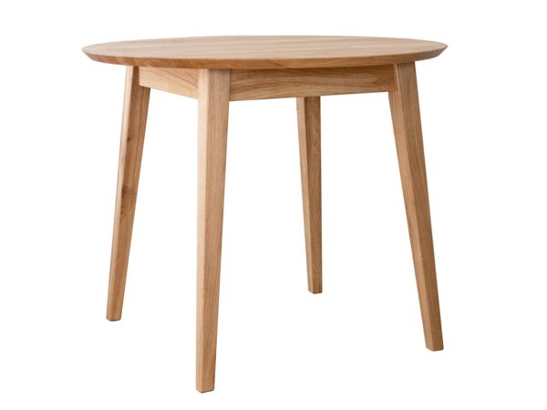 Stół okrągły – ujęcie z lewej strony