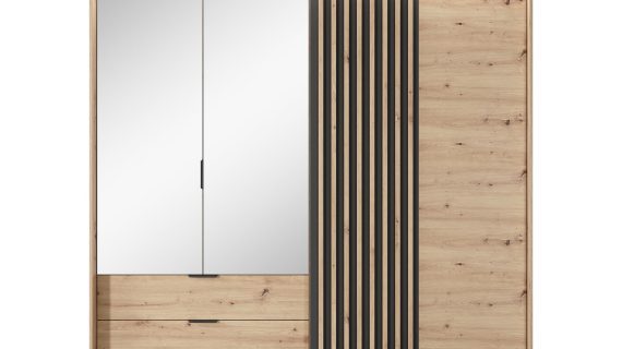 Szafa z Lustrem Rustico 220