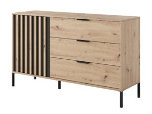 miniaturka Przestronna Komoda z Lamelami Rustico