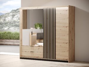 miniaturka Szafa z Lustrem Rustico 220