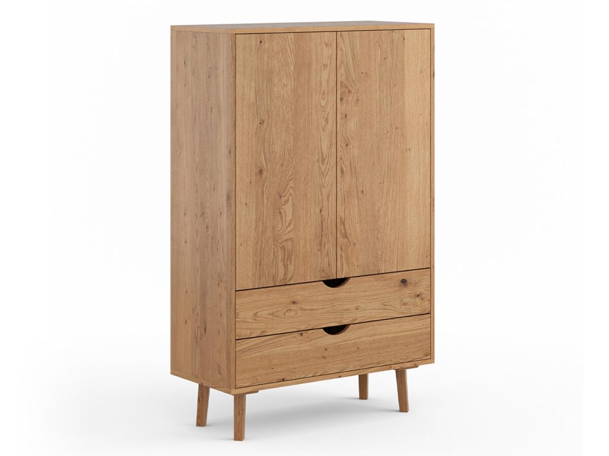 Dębowa Bieliźniarka z Szufladami Selesta